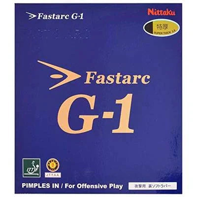 Nittaku Fastarc G-1 Table Tennis Rubber Review