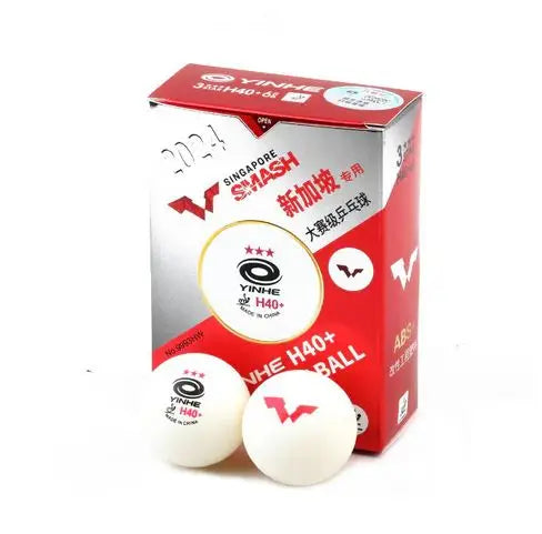 Yinhe h40+ 3*** abs table tennis balls,pack of 6