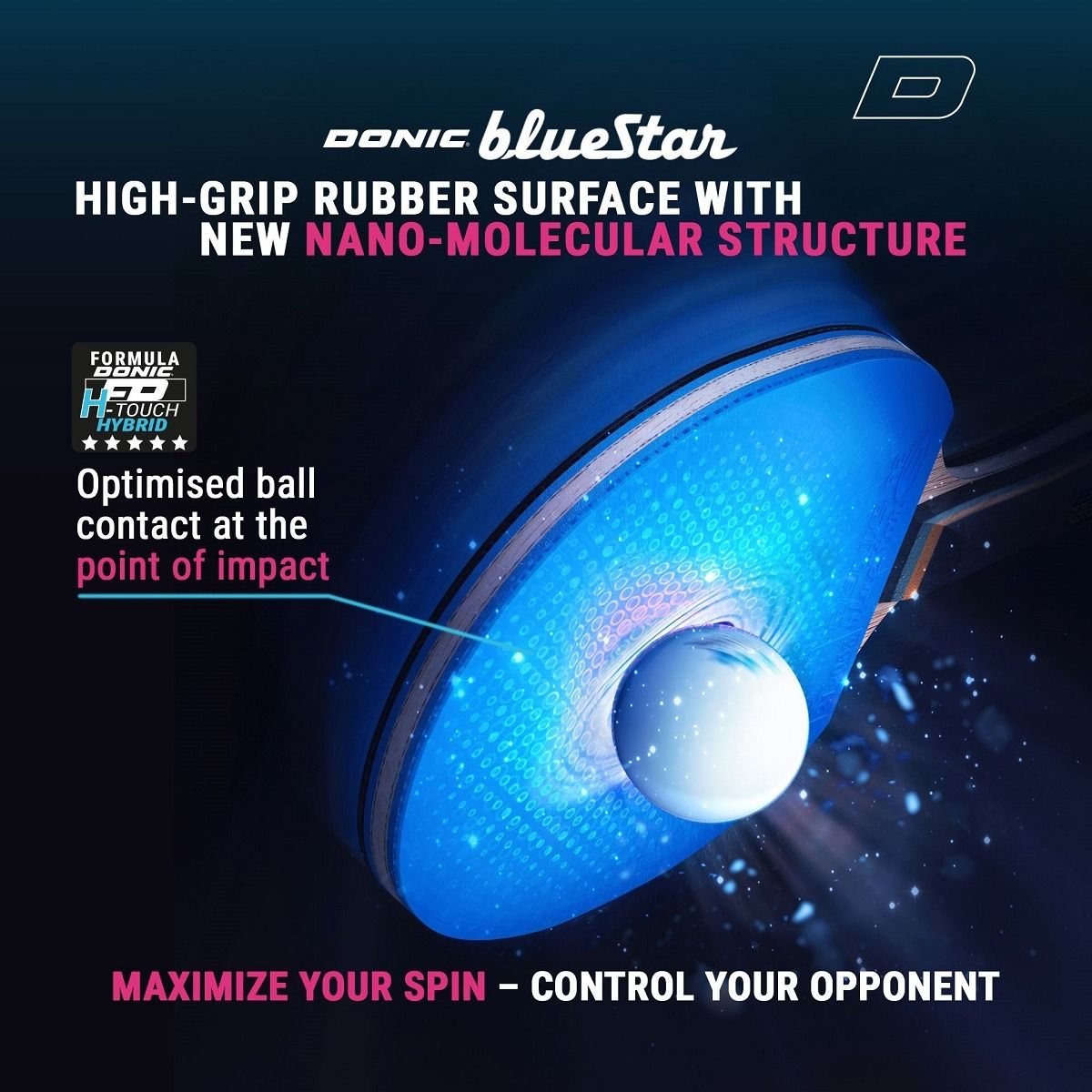 Donic Bluestar A2 Table Tennis Rubber