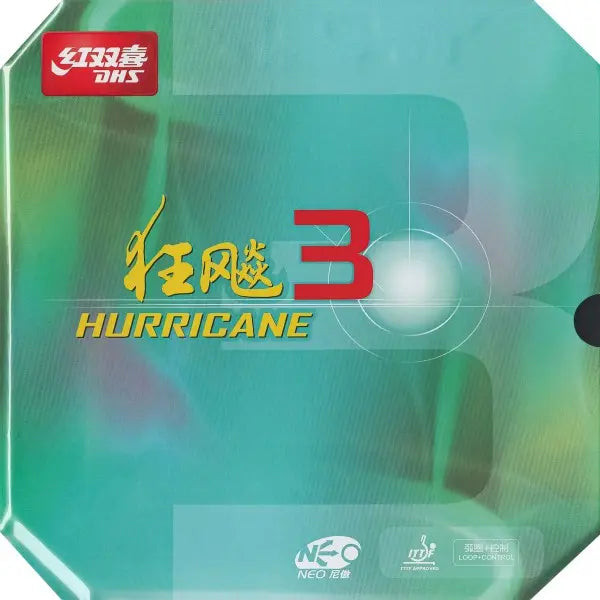 DHS Hurricane 3 Neo Table Tennis Rubber